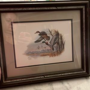 The Tharpe company duck lithograph